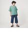 ロゴ刺しゅう Tシャツ / キッズ  100cm-160cm