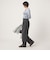 【WEB限定】＜at ease＞カーブ デニム パンツ