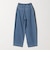 【WEB限定】＜at ease＞カーブ デニム パンツ