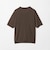 ウールナイロン テーラード クルーネック Tシャツ ウールT