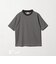 A+ COOL ミジンボーダー ビズ クルーネック カットソー Tシャツ -接触冷感・吸水速乾-