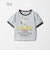 【別注】＜FRUIT OF THE LOOM × PEANUTS＞リンガーTシャツ / キッズ  110cm-130cm