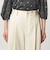 ［size SHORT/TALLあり］ツイル イージー ワイド パンツ オフホワイト