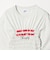 【別注】＜Various Timeless Arts＞シャーリング プリント Tシャツ ミディアムグレー