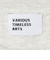【別注】＜Various Timeless Arts＞シャーリング プリント Tシャツ ミディアムグレー
