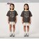 【別注】＜The Powerpuff Girls＞ リンガー Tシャツ / キッズ 100cmー130cm