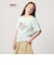 【別注】＜The Powerpuff Girls＞ リンガー Tシャツ / キッズ 140cmー150cm