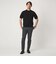 【WEB限定】JUST fit ジャケイン モックネック 半袖 ニット