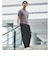 【WEB限定】JUST fit ジャケイン モックネック 半袖 ニット