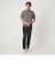 【WEB限定】JUST fit ジャケイン モックネック 半袖 ニット