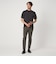 【WEB限定】JUST fit ジャケイン モックネック 半袖 ニット