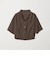 【WEB限定】＜at ease＞ポケット オープンカラー シャツ