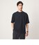 GIZA ハニカム クルーネック 半袖 Tシャツ