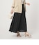 ボイル パネル フレア スカート