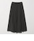 ボイル パネル フレア スカート