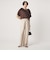 ［size SHORTあり］【WEB限定】＜at ease＞ドロスト ワイド パンツ