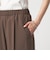 ［size SHORTあり］【WEB限定】＜at ease＞ドロスト ワイド パンツ