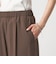 ［size SHORTあり］【WEB限定】＜at ease＞ドロスト ワイド パンツ