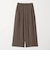 ［size SHORTあり］【WEB限定】＜at ease＞ドロスト ワイド パンツ