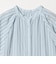 スタンド ストライプ ブラウス