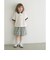 チェック ハーフパンツ キッズ / 100cm-130cm