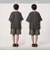 【スタメンシリーズ】ドライワッフル 配色ステッチ Tシャツ / キッズ  100cm-160cm