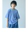 【スタメンシリーズ】ドライワッフル 配色ステッチ Tシャツ / キッズ  100cm-160cm