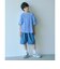 【スタメンシリーズ】ドライワッフル 配色ステッチ Tシャツ / キッズ  100cm-160cm