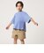 【スタメンシリーズ】ドライワッフル 配色ステッチ Tシャツ / キッズ  100cm-160cm