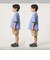 【スタメンシリーズ】ドライワッフル 配色ステッチ Tシャツ / キッズ  100cm-160cm