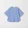 【スタメンシリーズ】ドライワッフル 配色ステッチ Tシャツ / キッズ  100cm-160cm