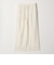BREEZE LINEN ブリーズリネン ワイド パンツ オフホワイト ドット