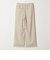 BREEZE LINEN ブリーズリネン ワイド パンツ オフホワイト ドット