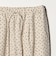 BREEZE LINEN ブリーズリネン ワイド パンツ オフホワイト ドット