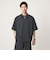 【WEB限定】＜GLR or＞ジップ ショートスリーブ 半袖 シャツ -吸水速乾-