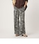 ペイズリー プリント パンツ