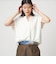 【WEB限定】＜at ease＞スキッパー カットソー 接触冷感 UVカット 遮熱