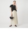【WEB限定】＜at ease＞スキッパー カットソー 接触冷感 UVカット 遮熱