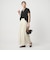 【WEB限定】＜at ease＞スキッパー カットソー 接触冷感 UVカット 遮熱