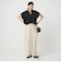 【WEB限定】＜at ease＞スキッパー カットソー 接触冷感 UVカット 遮熱
