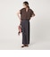【WEB限定】＜at ease＞スキッパー カットソー 接触冷感 UVカット 遮熱