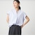 【WEB限定】＜at ease＞スキッパー カットソー 接触冷感 UVカット 遮熱