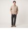 【WEB限定】JUST fit ウールライク 半袖 シャツ