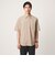 【WEB限定】JUST fit ウールライク 半袖 シャツ