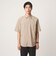 【WEB限定】JUST fit ウールライク 半袖 シャツ