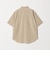 【WEB限定】JUST fit ウールライク 半袖 シャツ