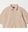 【WEB限定】JUST fit ウールライク 半袖 シャツ