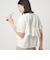 【WEB限定】＜at ease＞フリル カットソー 接触冷感 UVカット 遮熱