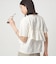 【WEB限定】＜at ease＞フリル カットソー 接触冷感 UVカット 遮熱