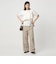【WEB限定】＜at ease＞フリル カットソー 接触冷感 UVカット 遮熱